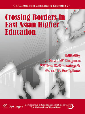 cover image of Crossing Borders in East Asian Higher Education